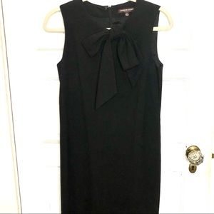 Adrienne Vittadini Black Sheath Dress